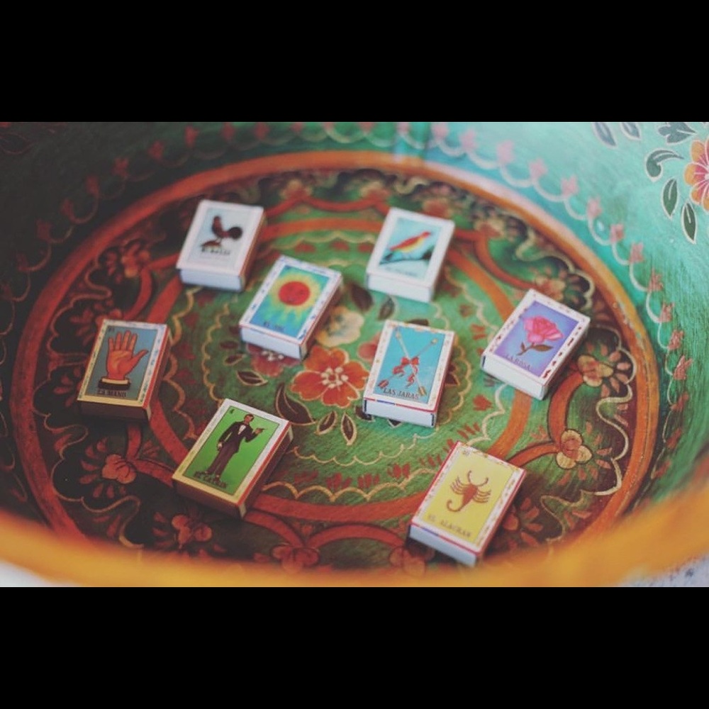 Mexican Loteria Matchboxes